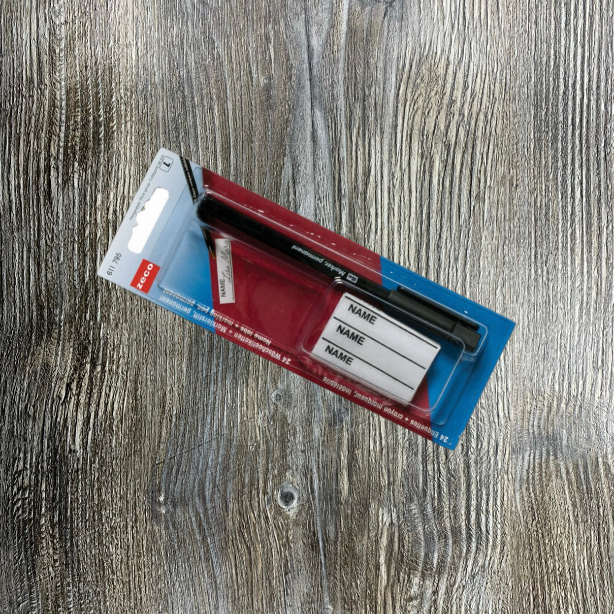Iron On Name Tab Kit