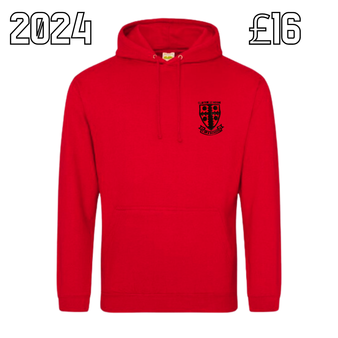 Clayton Le Woods Primary 2024 Leavers Hoodie