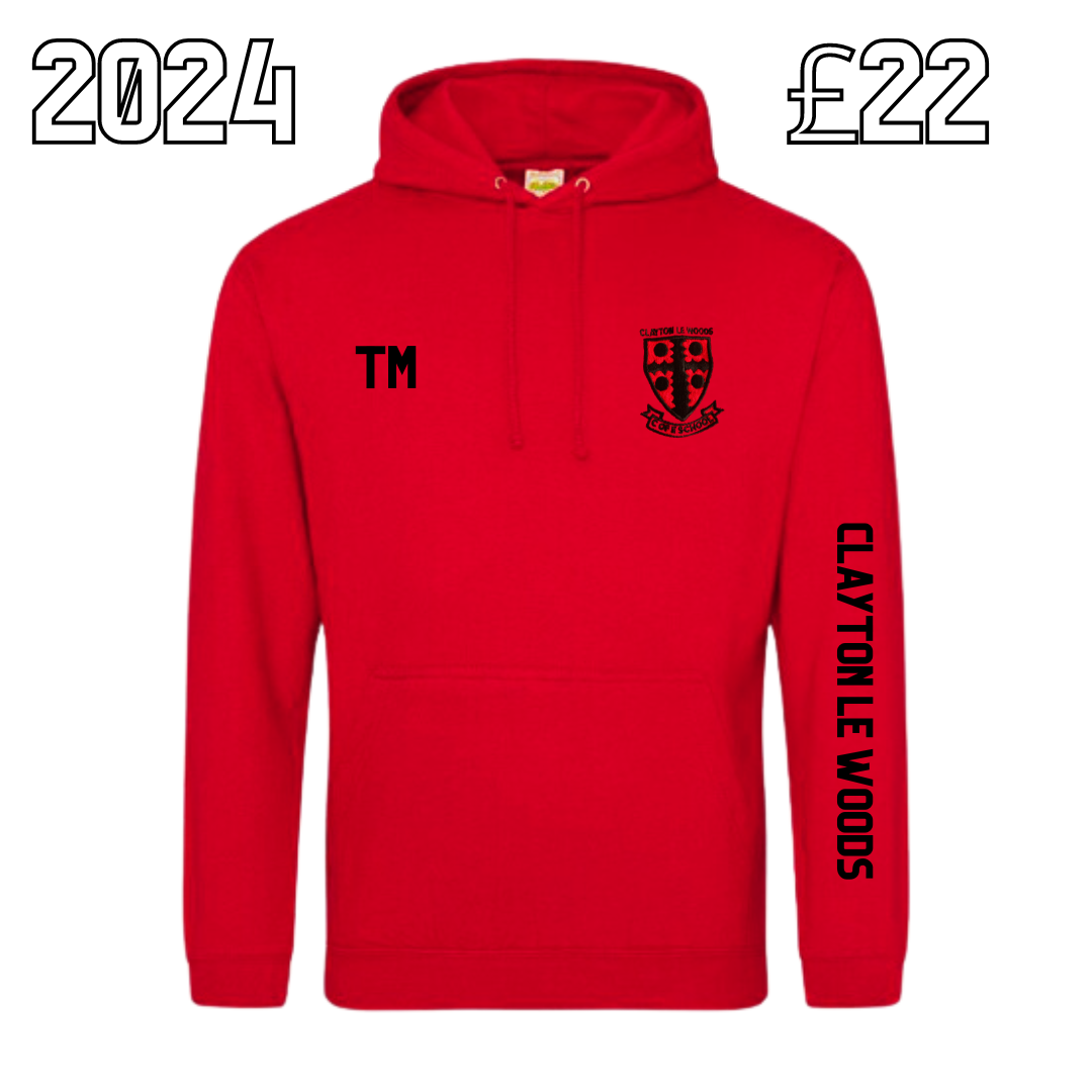 Clayton Le Woods Primary 2024 Leavers Hoodie