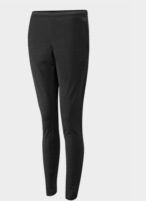 Black Slim fit Track Bottoms