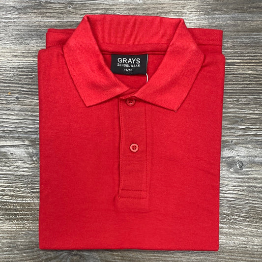 Red Plain School Polo