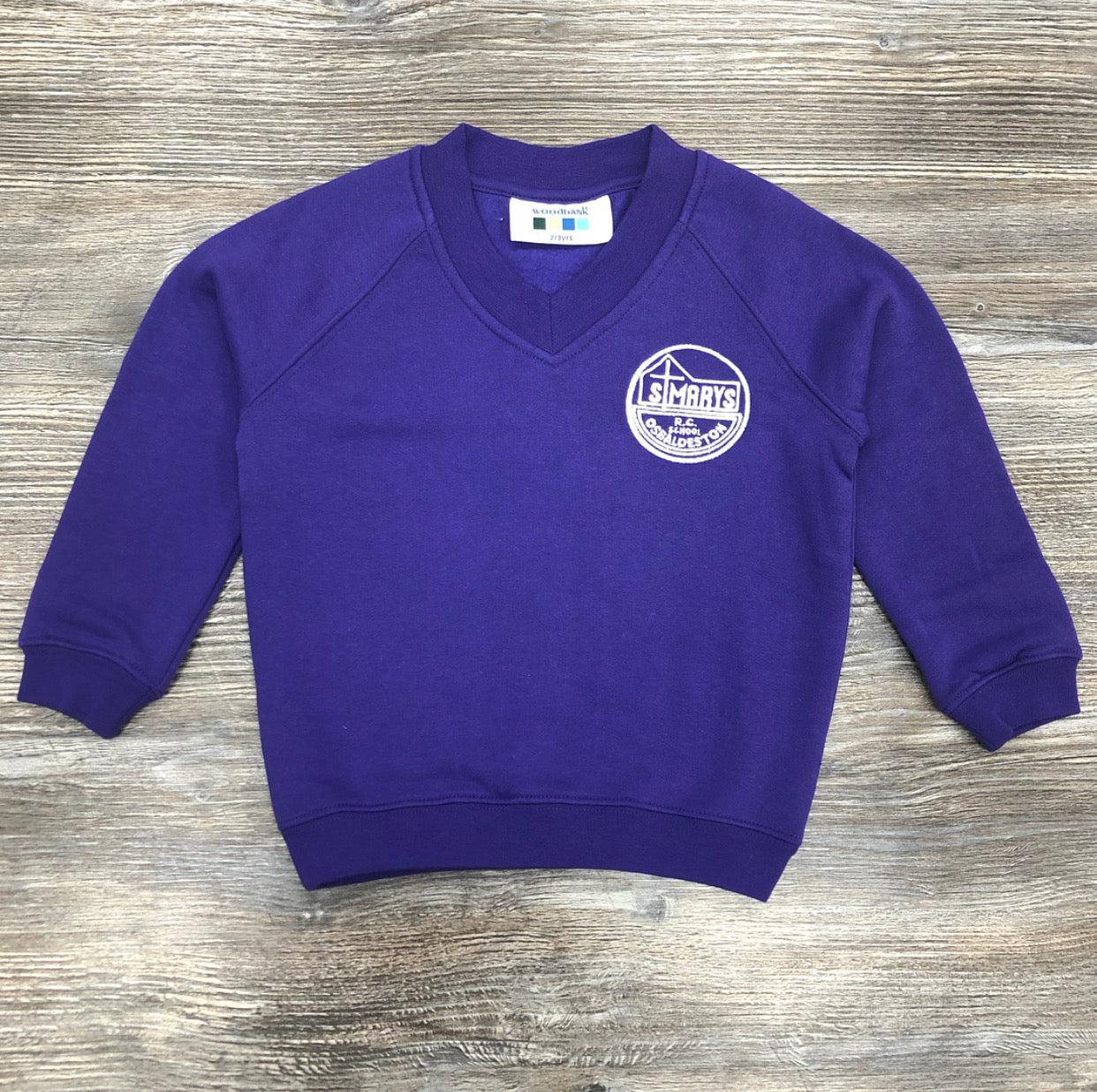 St Mary's RC Primary School, Osbaldeston V-Neck sweatshirt