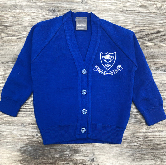 Clitheroe St James Primary School Knitted Cardigan