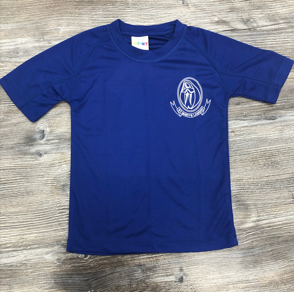 St Mary's RC Primary School, Langho Royal PE T-shirt – Grays Schoolwear