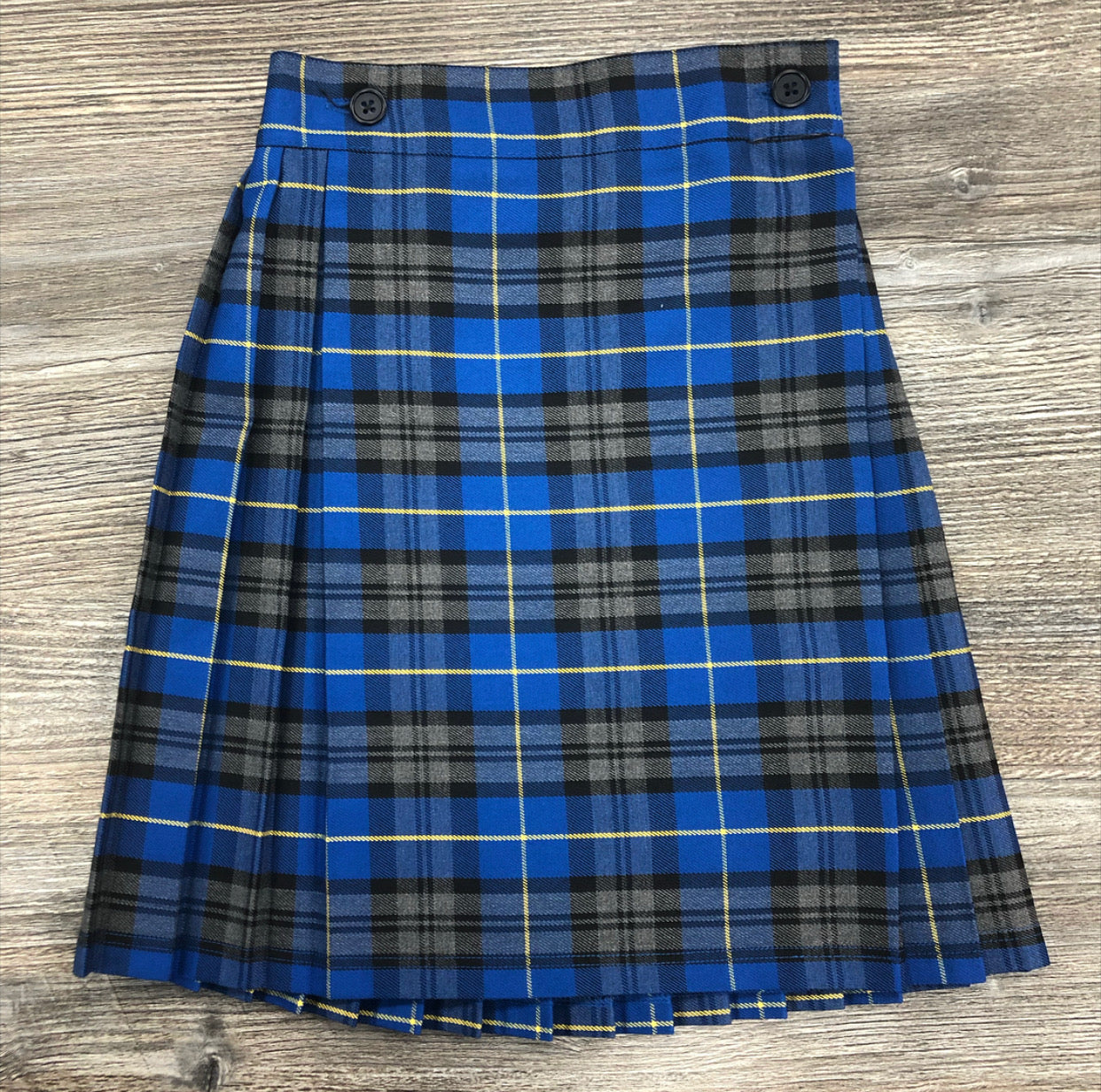 Royal Blue Tartan Check Kilt