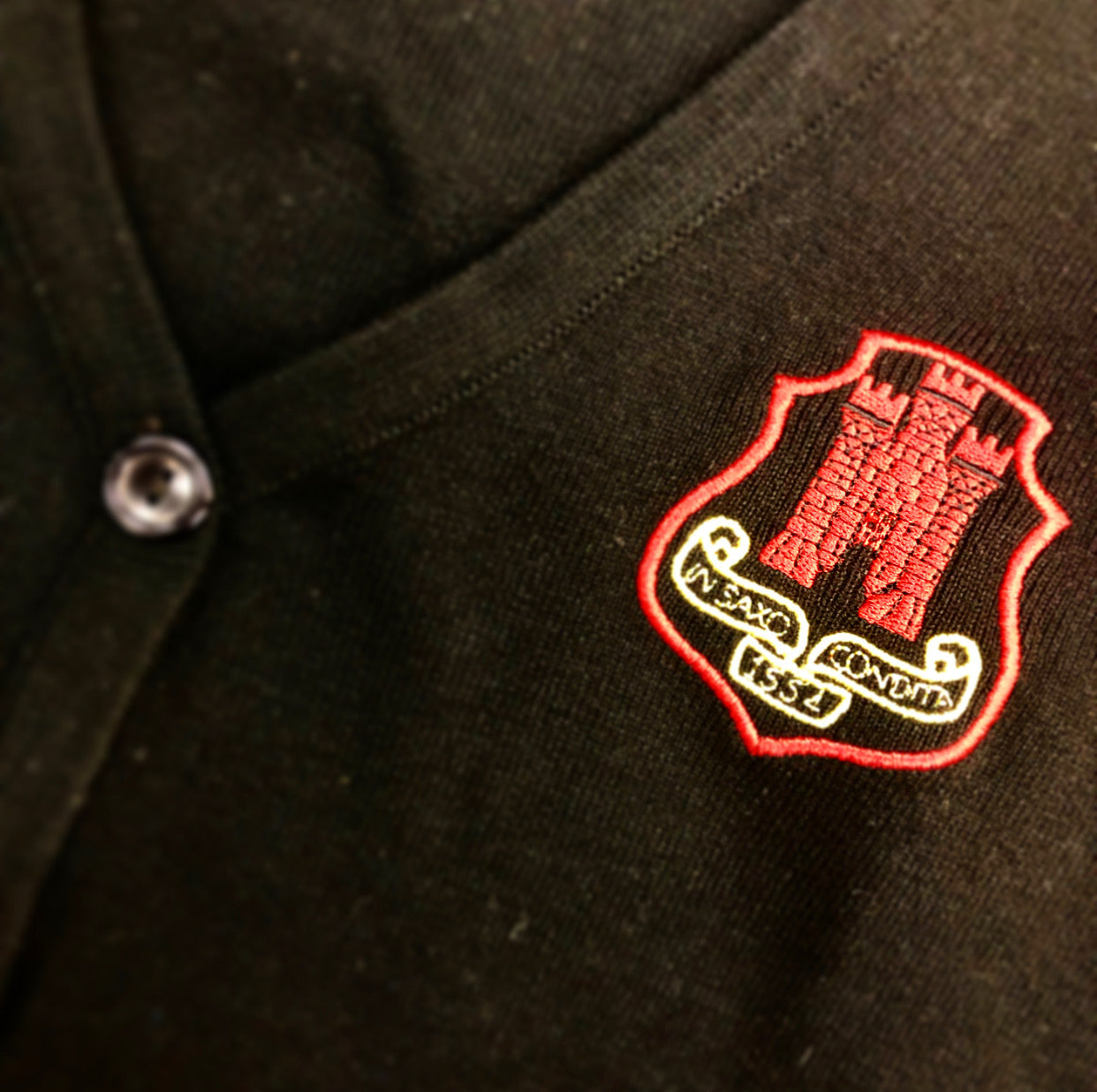 Clitheroe Royal Grammar School 6th Form embroidered Cardigan