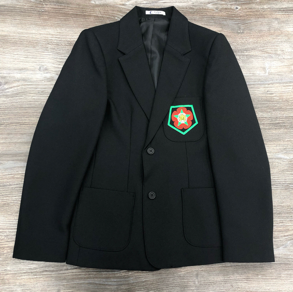 Ribblesdale High School Boys Black Blazer Grays Schoolwear