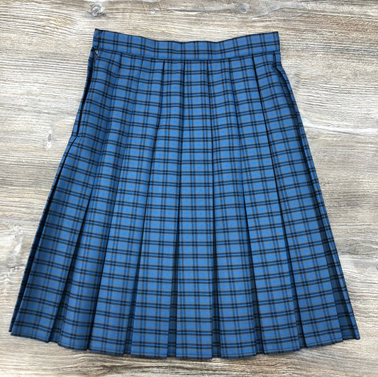 QEGS Fitted Box Pleat Skirt.