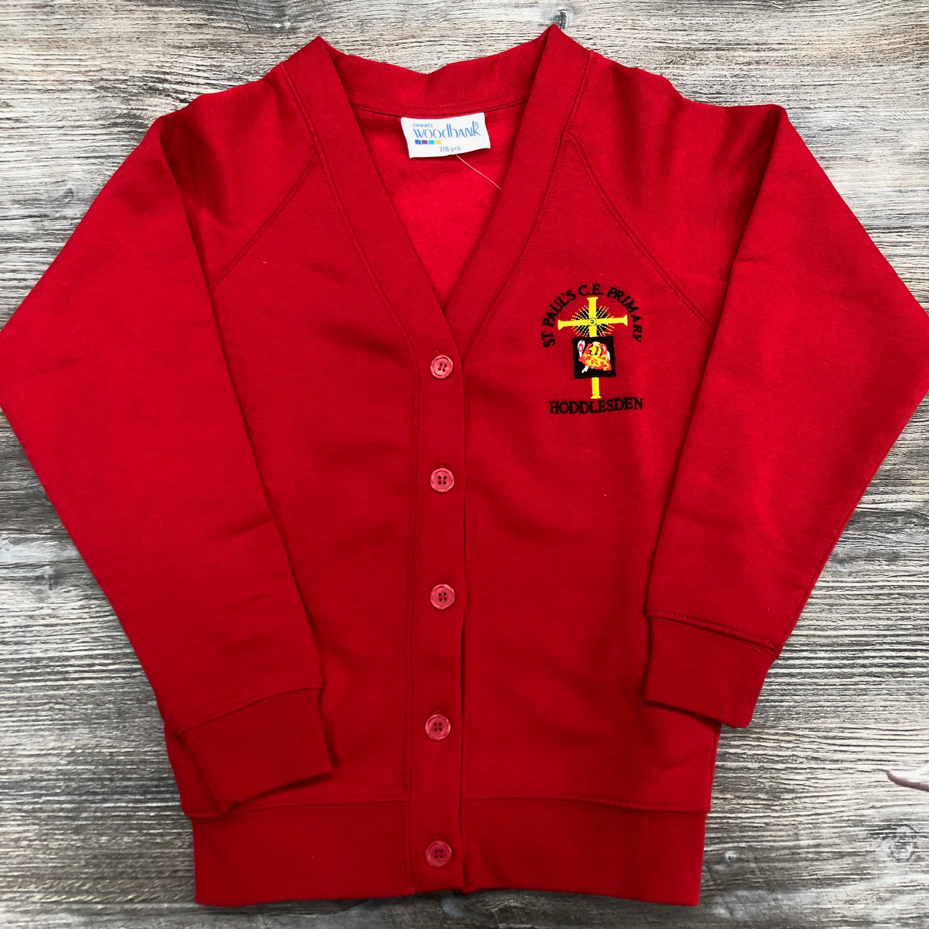 St Paul's Hoddlesden C of E Primary School Cardigan – Grays Schoolwear