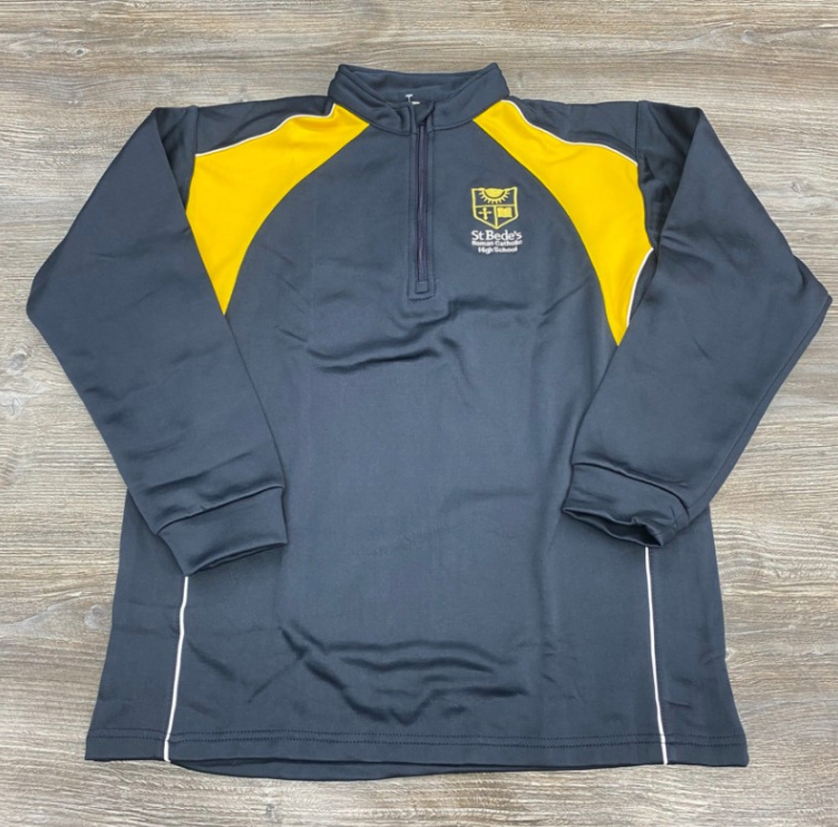 St Bede's High School 1/4 Zip Top