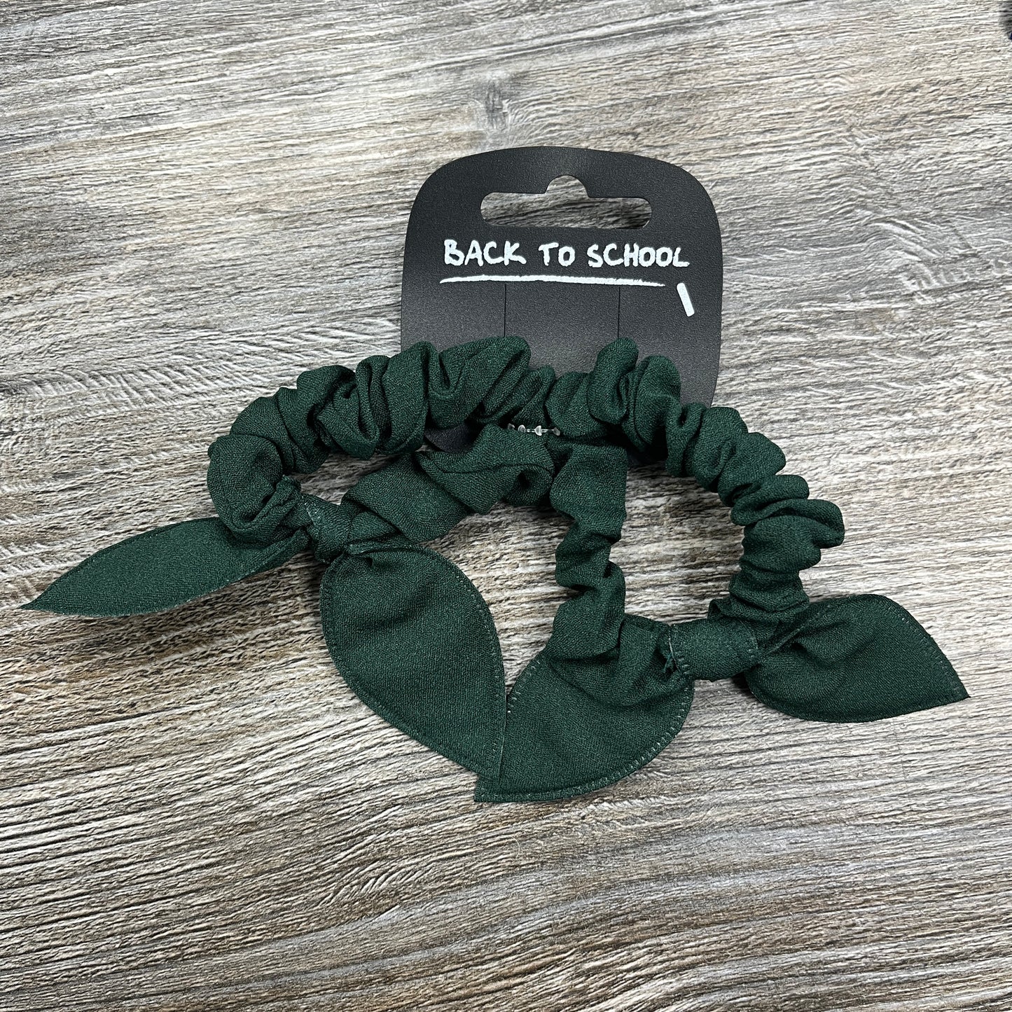 Bunny Earred Hair School Scrunchie