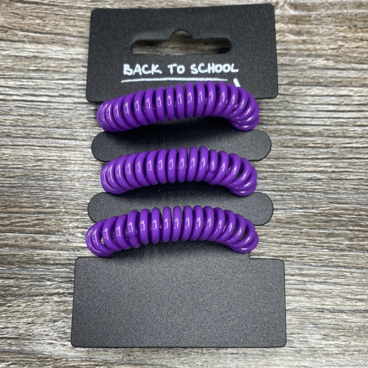 Purple Hair Coils