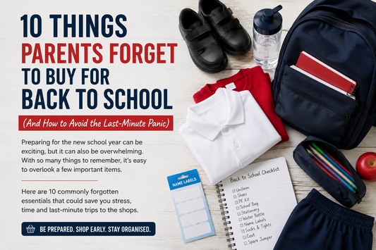 10 Things Parents Forget to Buy for Back to School (And How to Avoid the Last-Minute Panic)