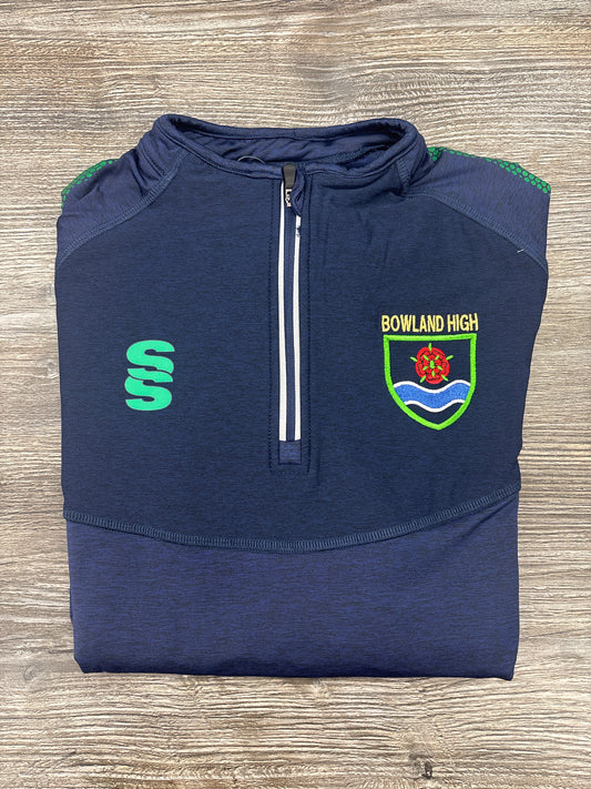 NEW Bowland High School PE 1/4 Zip PE Tracksuit Top