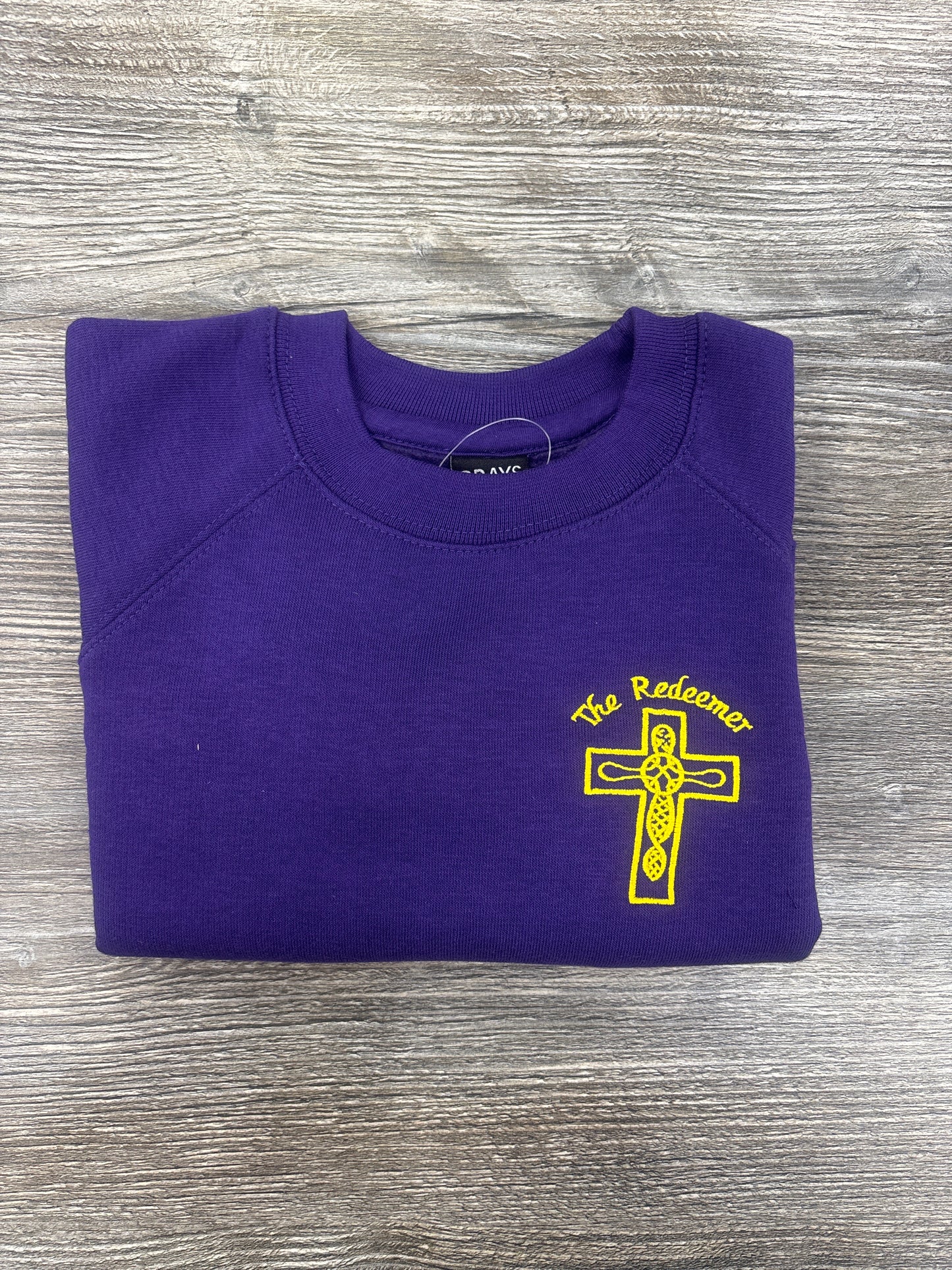 The Redeemer CE Primary School Sweatshirt Old Style Badge