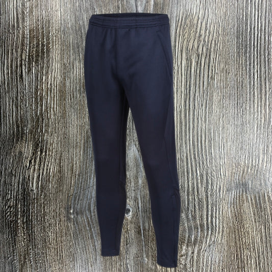 IGEN Navy Tapered PE Tracksuit Bottoms