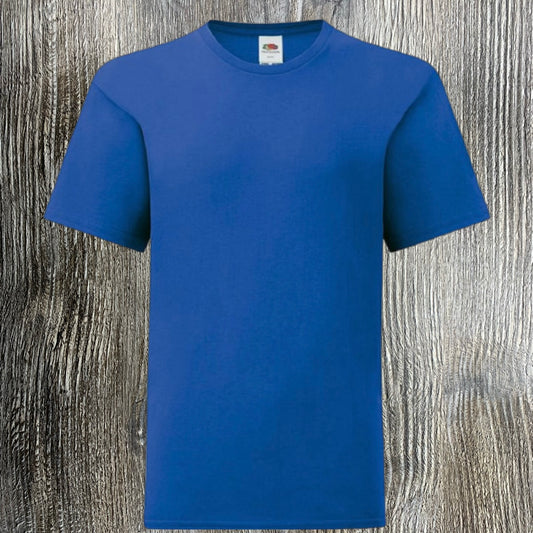 Plain Coloured Blue PE T-Shirt