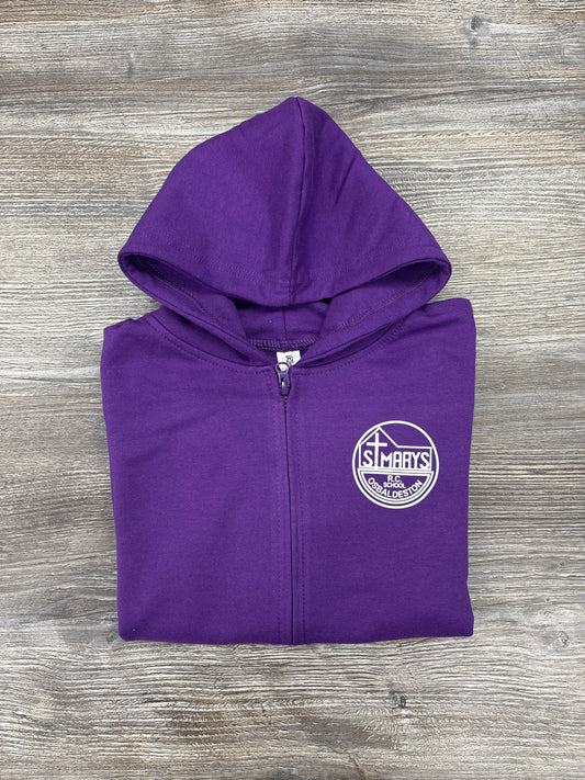 St Mary's RC Primary School, Osbaldeston PE Zip Hoodie