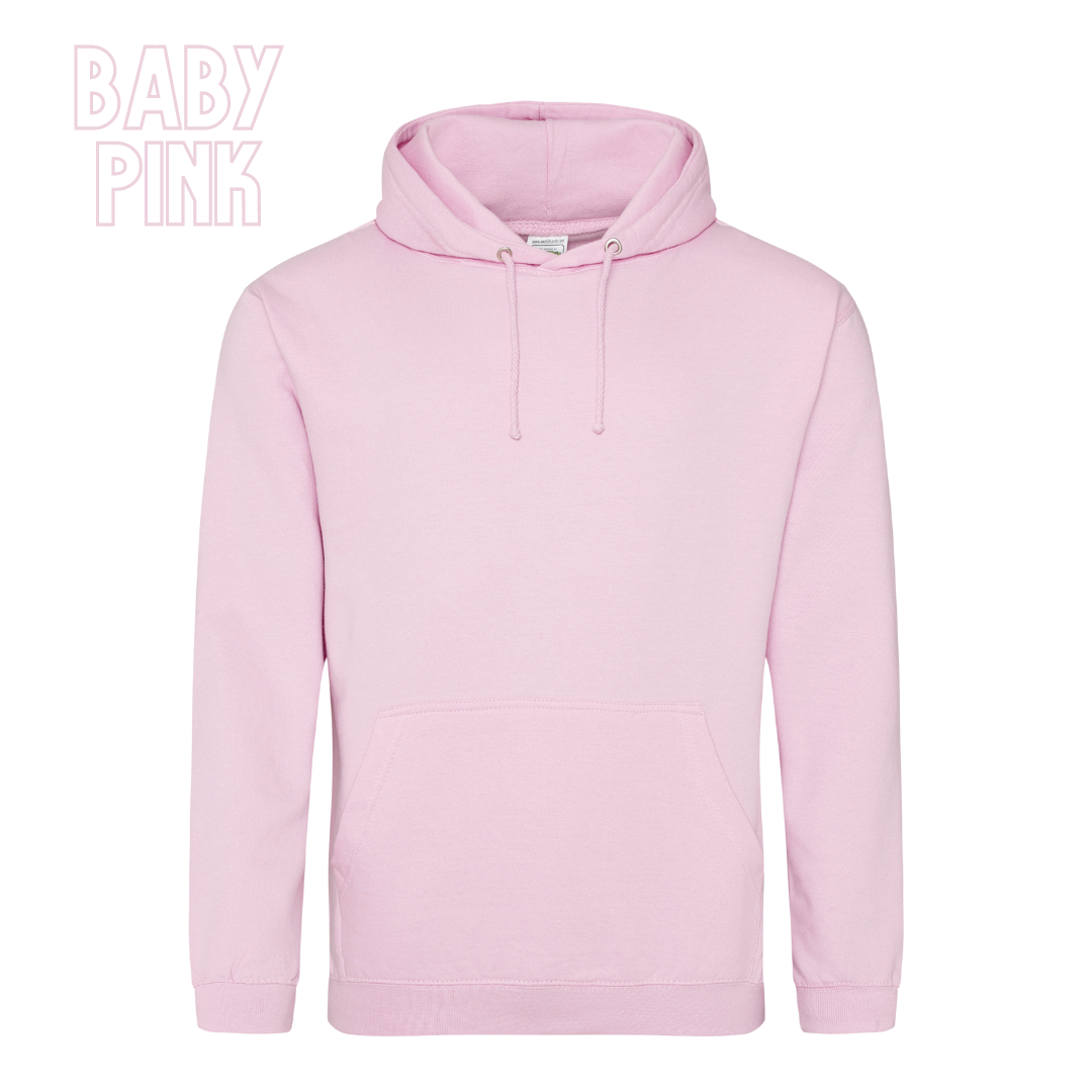 CRGS Baby Pink Leavers Hoodie