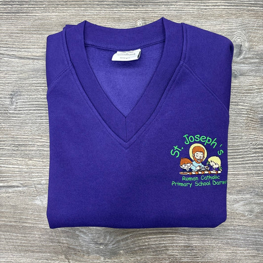 St Joseph’s RC Primary School Purple Sweatshirt