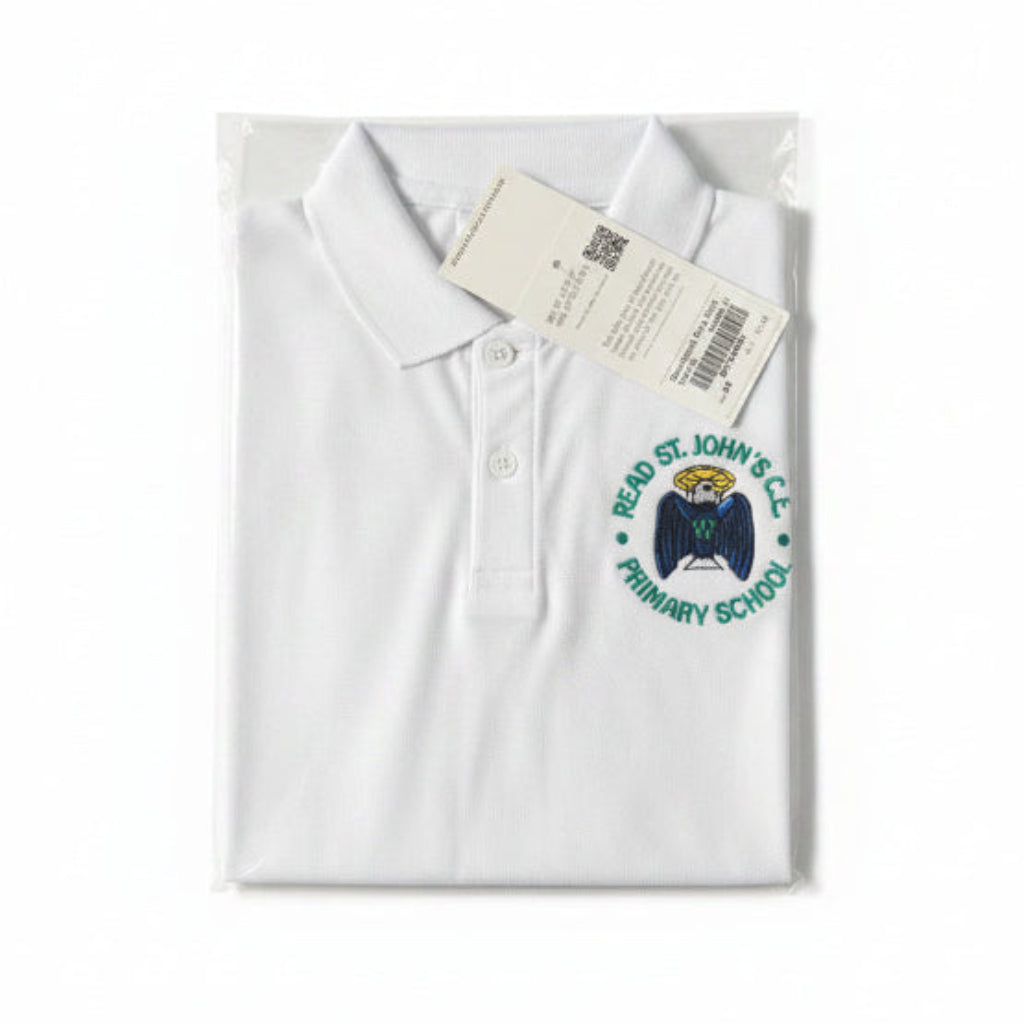 Read St John Primary School White Polo