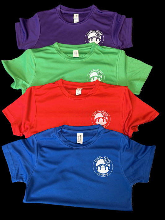 NEW - Edisford Primary School Clitheroe PE T-Shirt