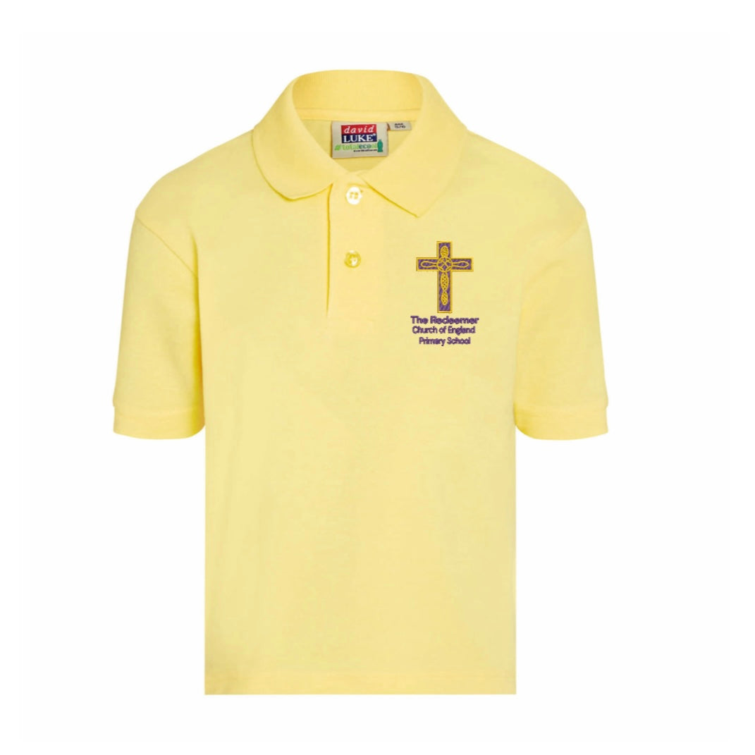 The Redeemer CE Primary Gold School Polo