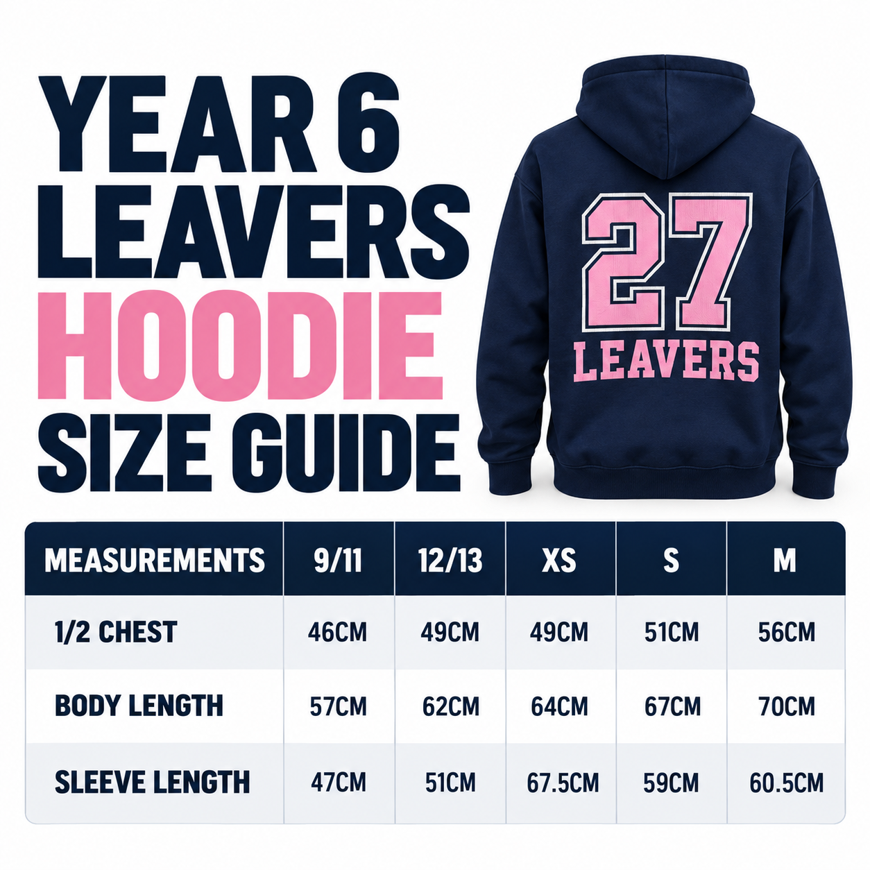 Rainford Brook Lodge Primary School Leavers hoodies 2027