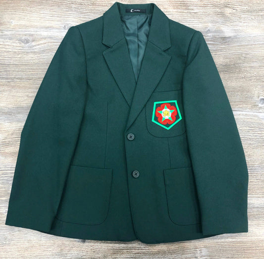 Ribblesdale High School Girls Green Blazer