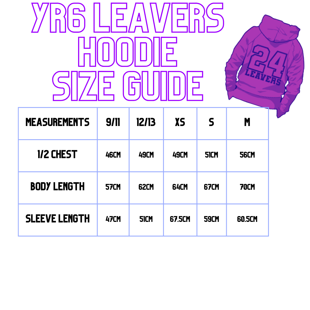 Rainford Brook Lodge Primary School Leavers hoodies 2026