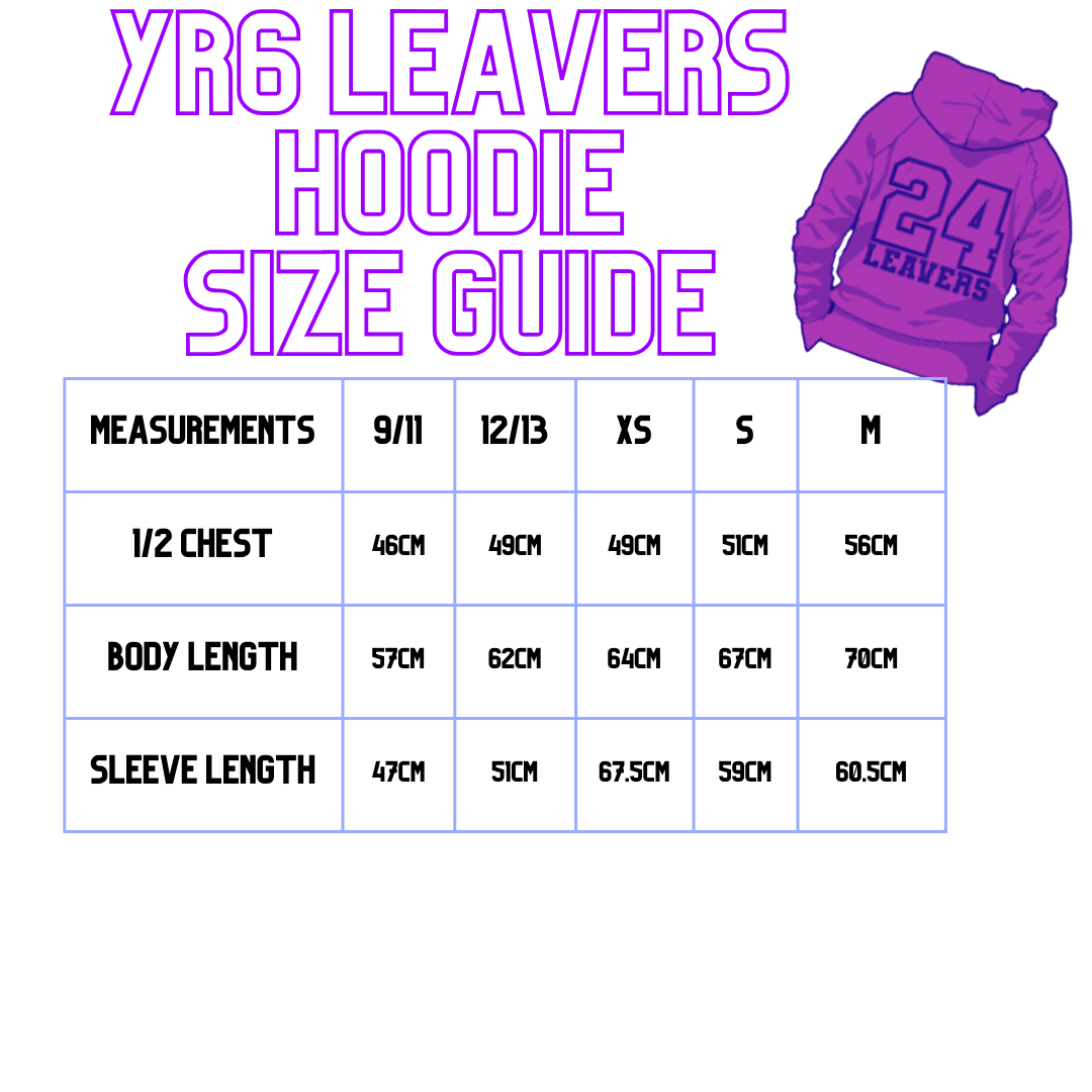 Brookside Primary 2024 Leaver's Hoodies