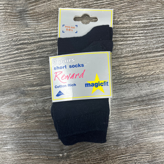 Navy Short Socks