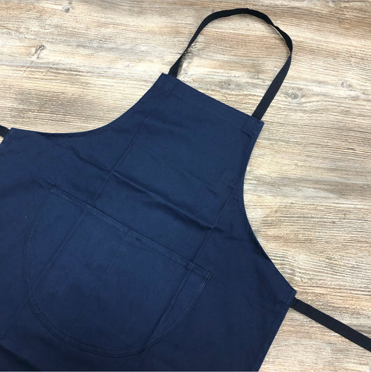 Navy School Apron