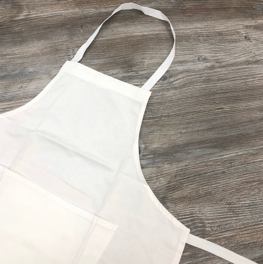 White apron