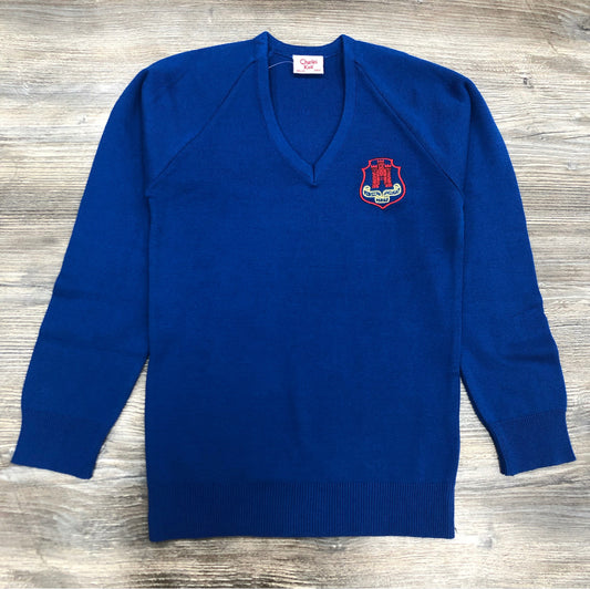 CRGS Royal School V-neck Jumper