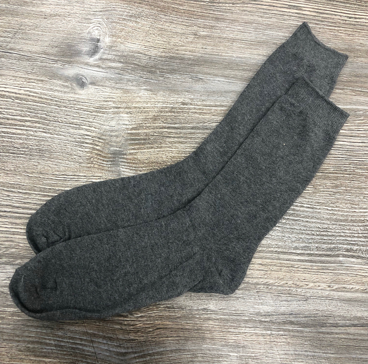 Grey Short School Socks
