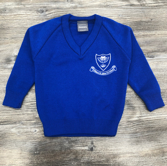 Clitheroe St James Primary School V-neck School Jumper