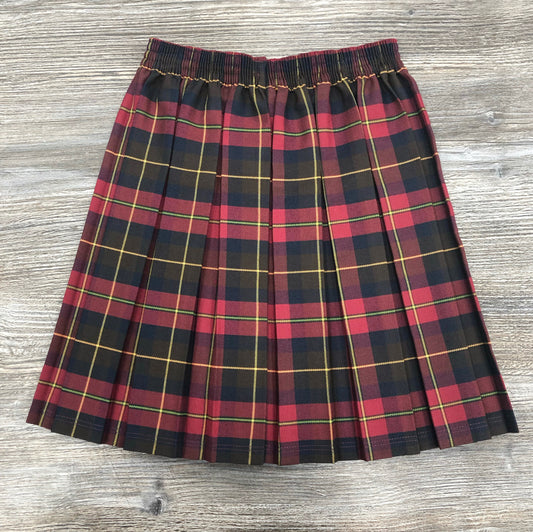 Grindleton Tartan Box Pleat Skirt