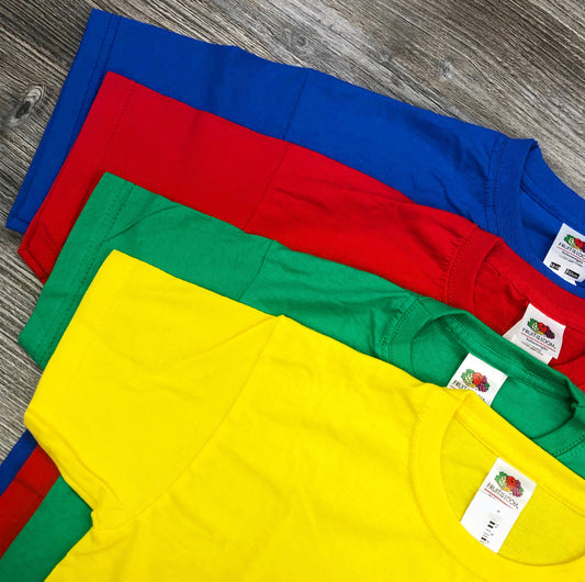 Plain Coloured PE T-Shirt