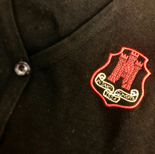 Clitheroe Royal Grammar School 6th Form embroidered Cardigan