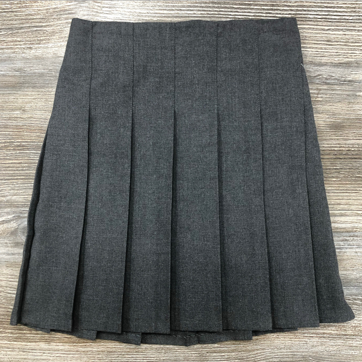 Grey Trutex Stitch Down Pleated Skirt GPB-HGY