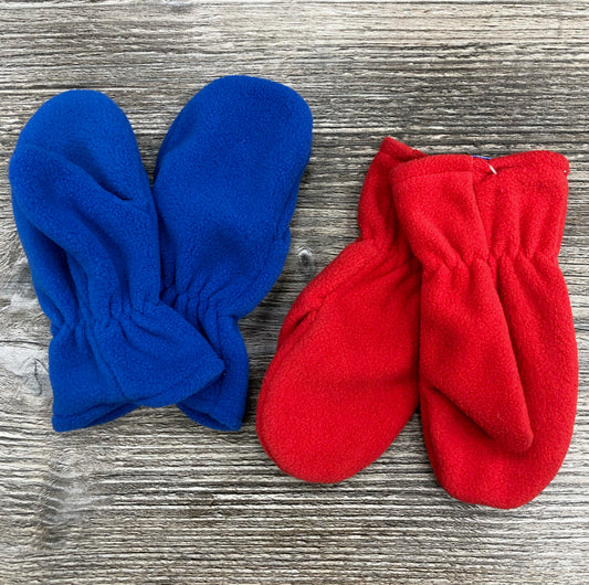 Red & Royal Mittens