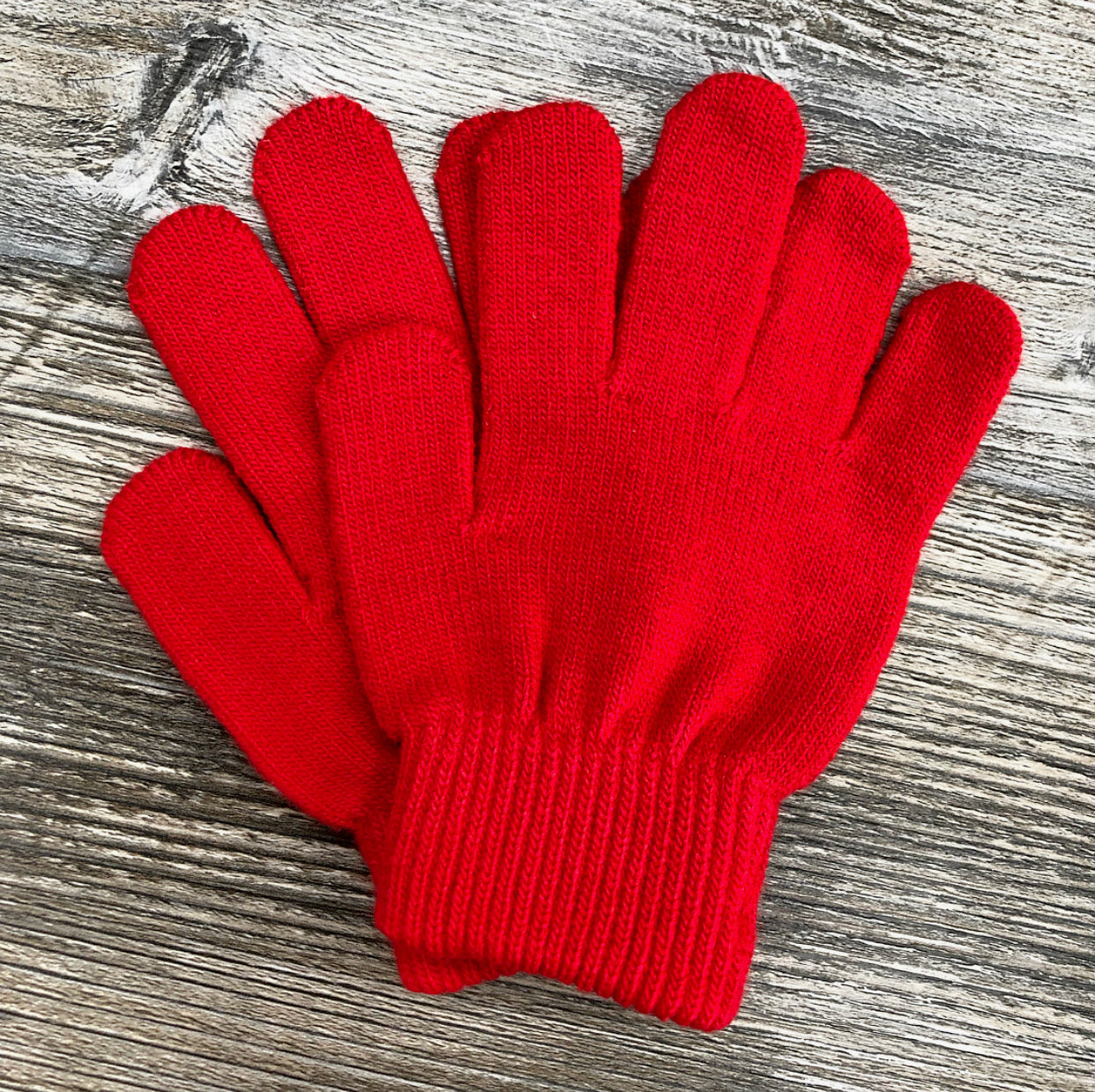 Red & Royal Mittens
