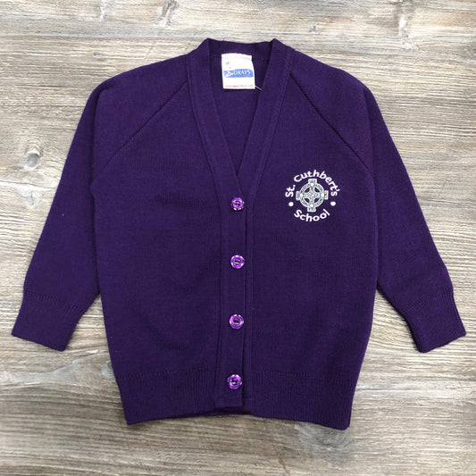 St Cuthbert's C of E Primary School Badged Cardigan