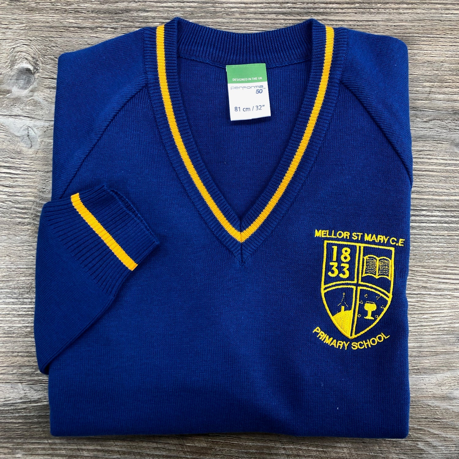 Mellor Primary School V-Neck Jumper