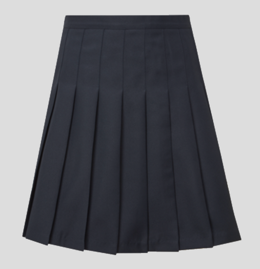 Navy Stitch-Down Skirt (Ages)