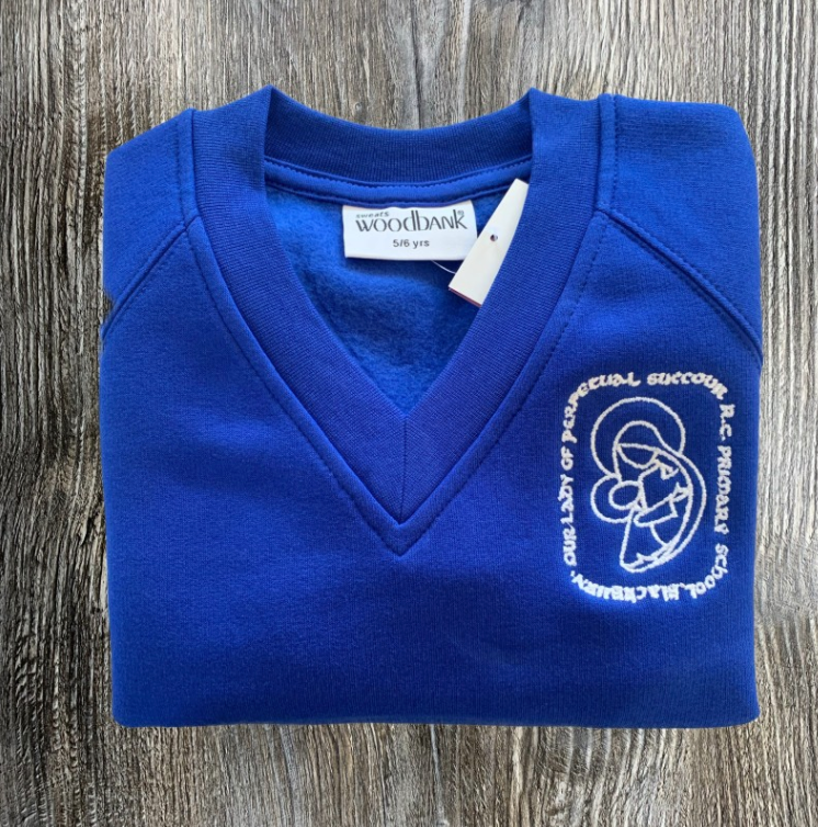 OLPS Primary School V-neck Sweatshirt