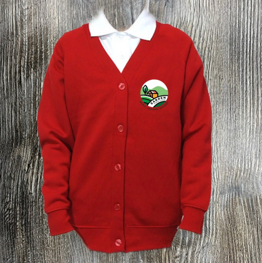 Sabden Primary School Red Year 1-Year 5 Cardigan