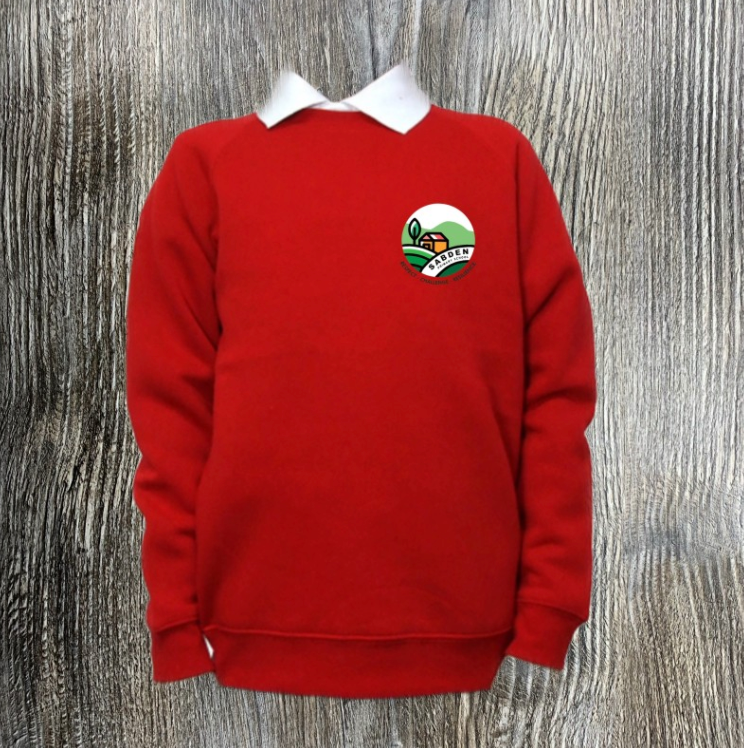 Sabden Primary School Red Y1-Y5 Sweatshirtf