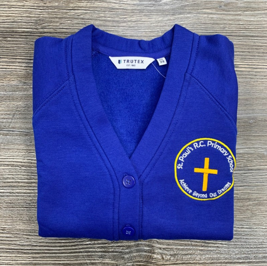 St Paul's RC Primary School, Feniscowles Sweat Cardigan